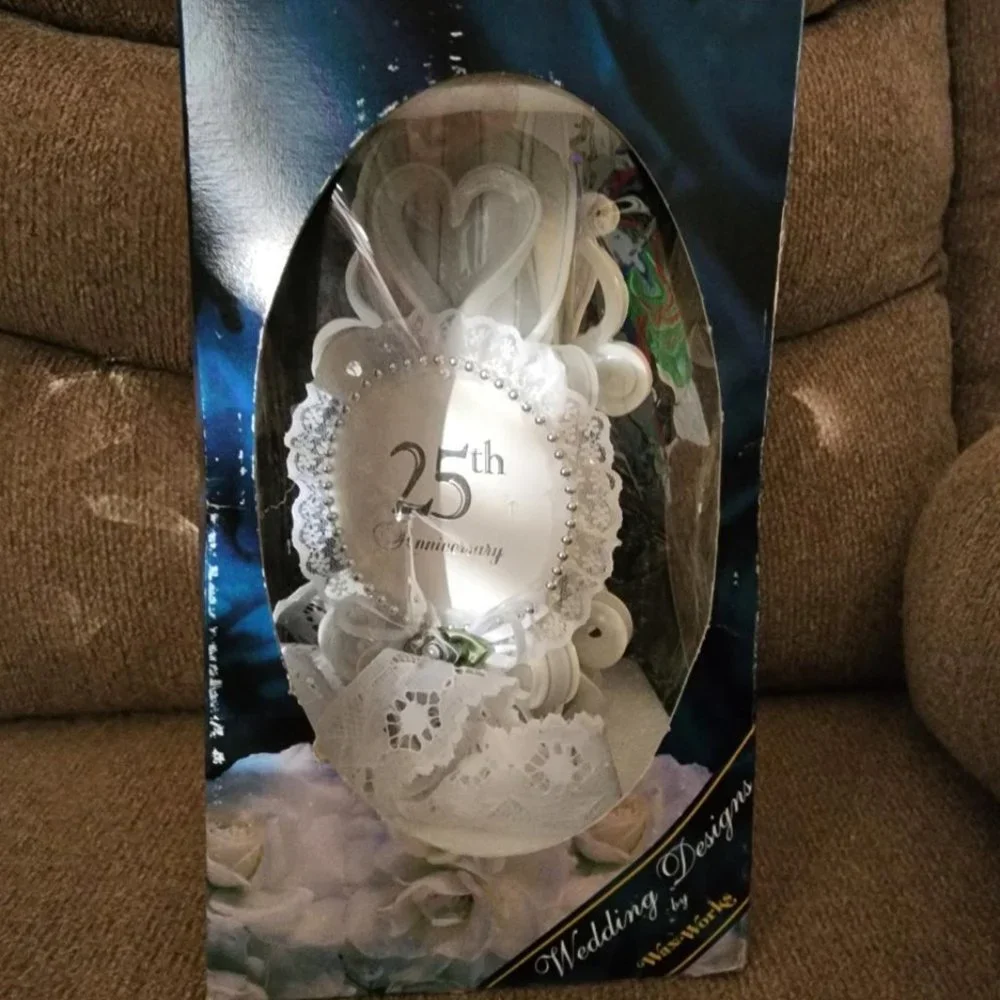 25th Anniversary Candle